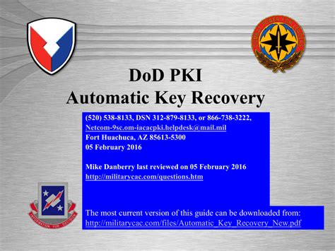 military cac pki recovery